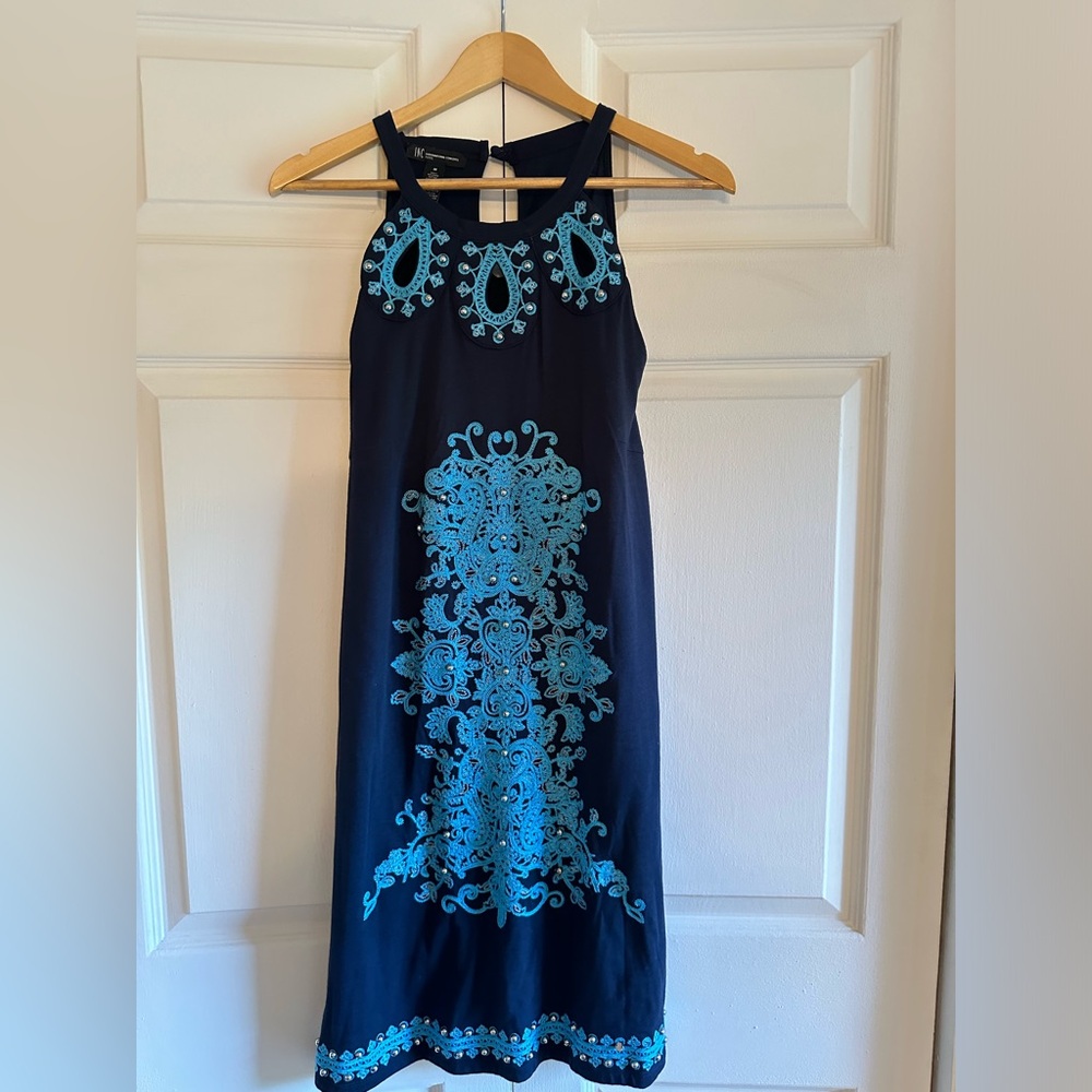 INC Embroided Dress Size Petite M